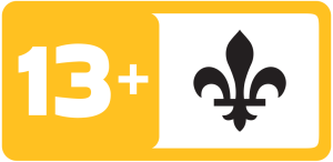 Étiquette de notation 13+